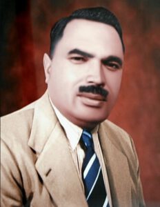 Sardar Bahadur Khan - First Leader of the Opposition after 1962 elections.