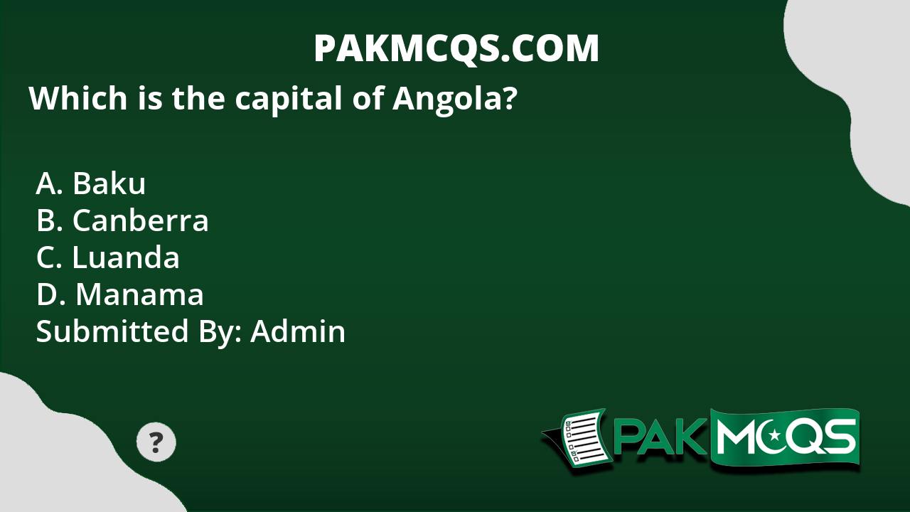 Angola - I - Quiz - Racha Cuca, PDF, Angola