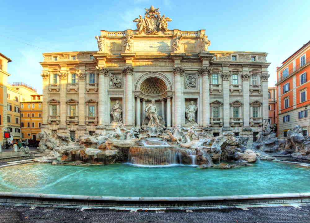 Where can you find Trevi Fountain?