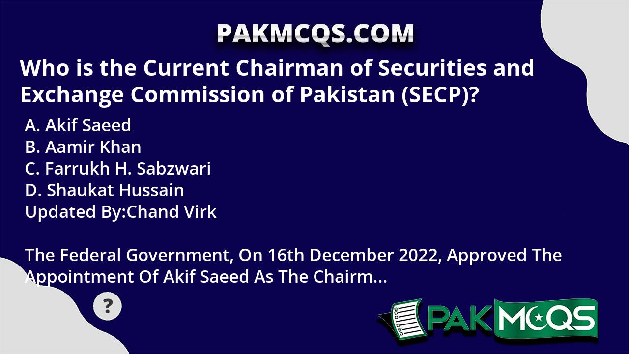 Who Is The Current Chairman Of Securities And Exchange Commission Of ...