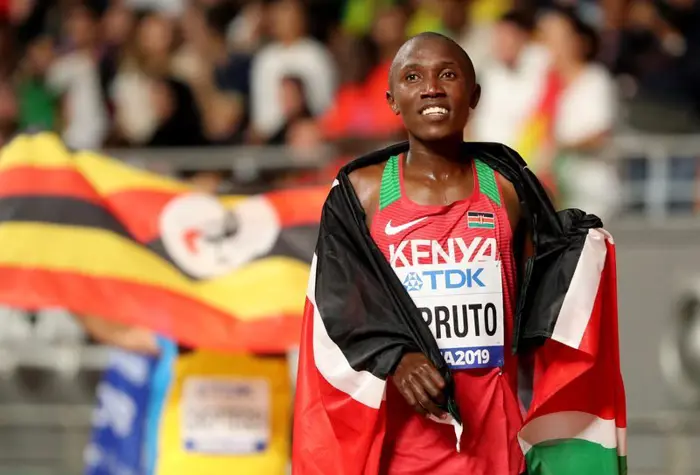 Kenyan runner Rhonex Kipruto